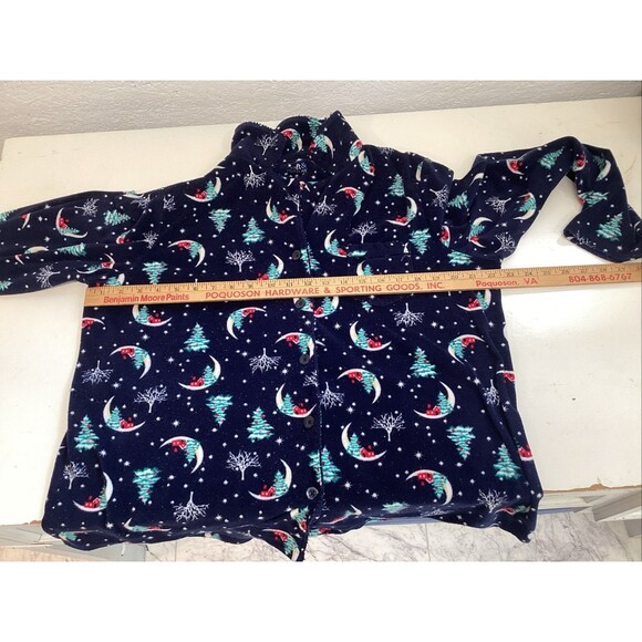 croft barrow womans 2 piece pajamas xl Christmas scenes - Picture 3 of 10